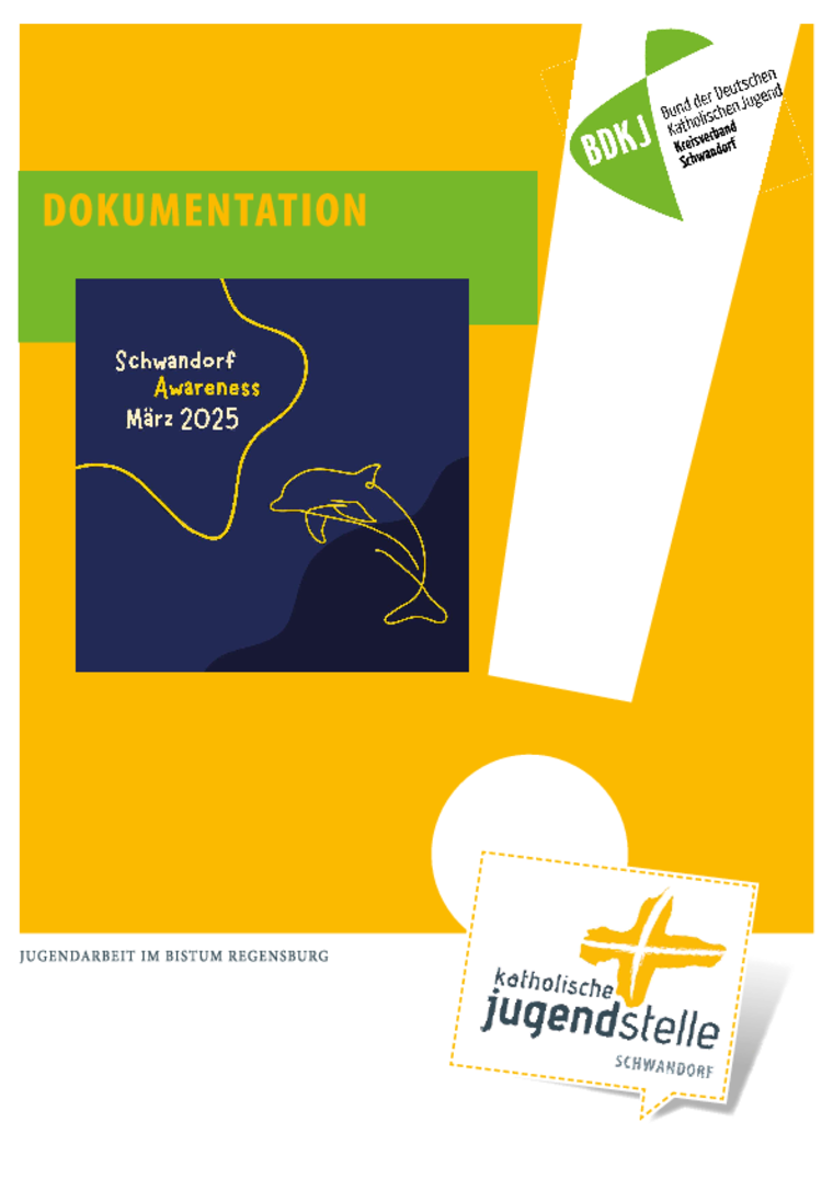 Titelseite der Dokumentation "Awareness März 2025"