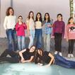 Gruppenfoto 8 Kinder und Jugendliche und eine Erwachsene